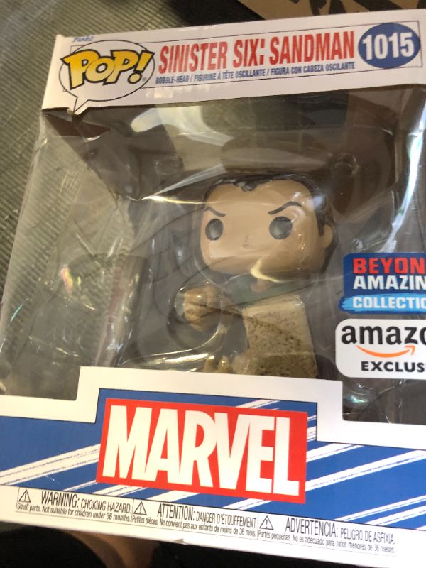 Photo 1 of Funko Pop Deluxe: Marvel Sinister 6 - Sandman Figure 3 of 7 - Marvel Comics - Amazon Exclusive - Collectable Vinyl Figure - Gift Idea - Official Merchandise - Toys for Kids & Adults