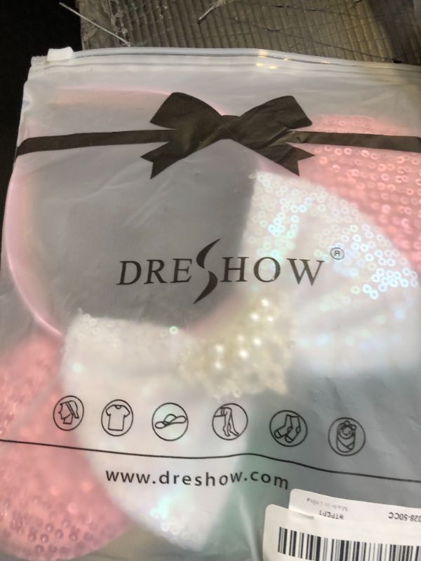 Photo 1 of DRESHOW Mouse Ears Bow Headbands Glitter Party Decoration Cosplay Costume for Girls & Women
