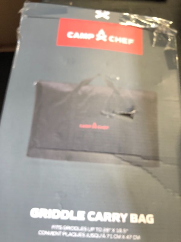 Photo 1 of Camp Chef Griddle Carry Bag - Griddle Bag for Griddle Accessories - 16" 2-Burner Bag