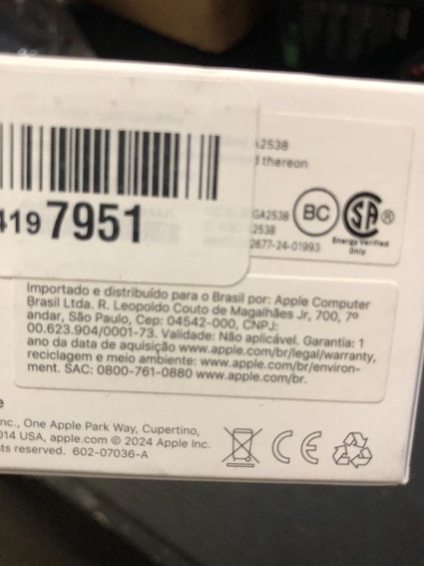 Photo 1 of Apple Pencil Pro: Latest Model - Device Compatibility Check Required - Pixel-Perfect Precision, Tilt and Pressure Sensitivity, Perfect for Note-Taking, Drawing, and Art. Charges and Pairs Magnetically