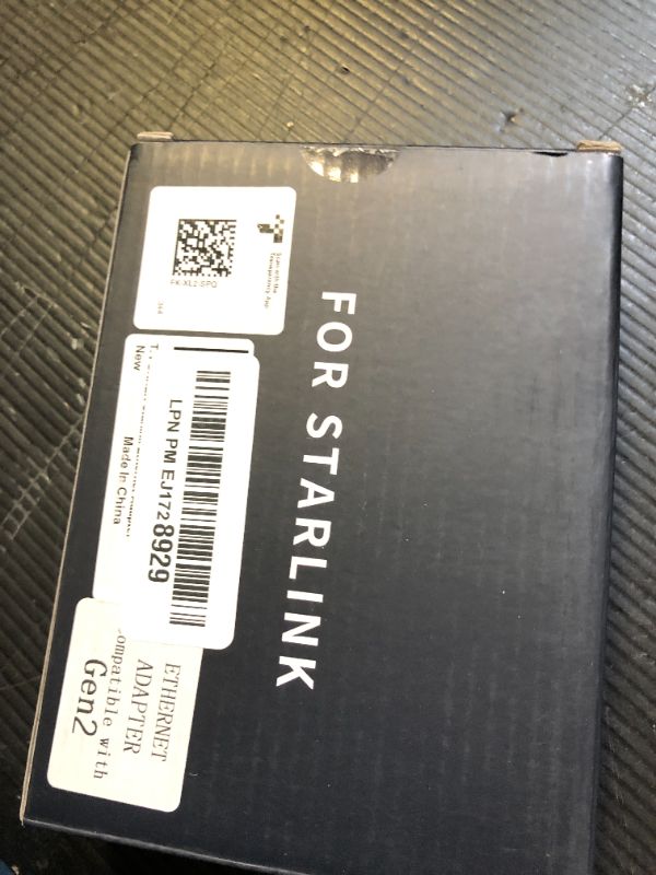 Photo 1 of Starlink Ethernet Adapter for Starlink Rectangular Satellite Internet V2, Starlink Adapter Ethernet Gen 2 for Wired External Network Fast & Stable Connection Starlink Standard Actuated Gen 2 Adapter