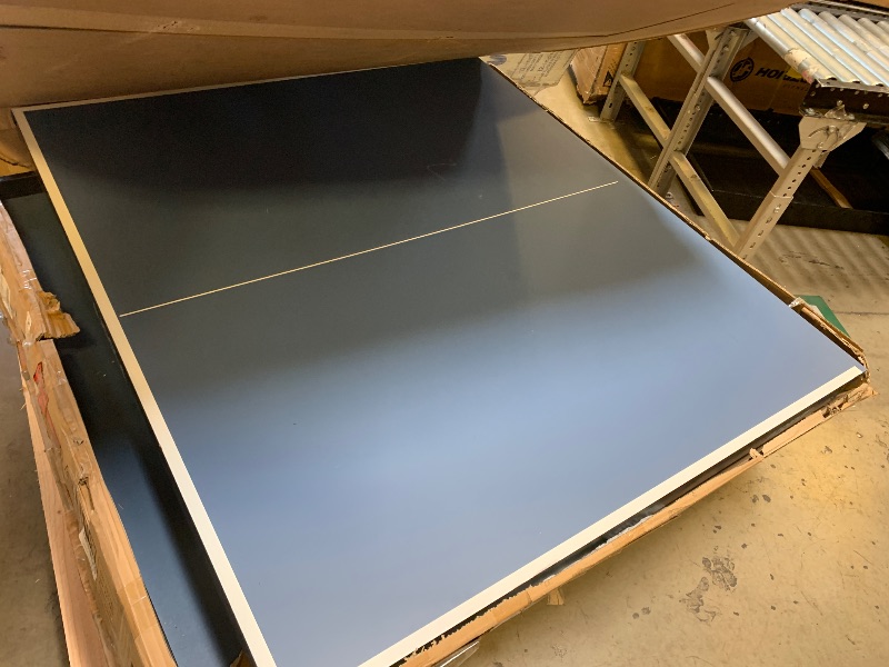 Photo 1 of JOOLA Inside 25mm Table Tennis Table with Net Set - Features 10-Min Assembly, Playback Mode, Compact Storage