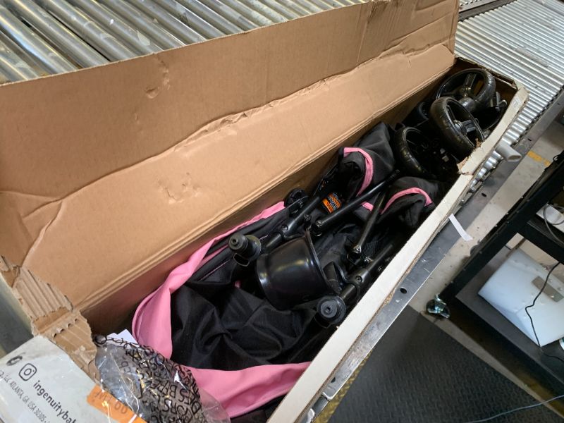 Photo 1 of Summer by Ingenuity 3D Mini Convenience Stroller – Lightweight Stroller with Compact Fold, Multi-Position Recline, Canopy with Pop Out Sun Visor and More – Umbrella Stroller for Travel, Pink