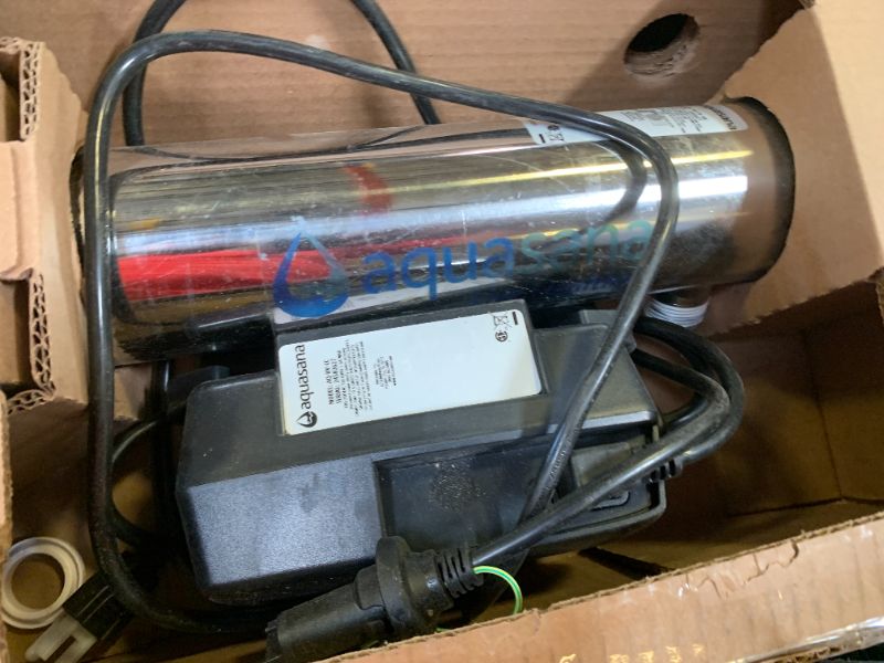 Photo 1 of Aquasana AQ-UV-10C Whole House UV Filter, Chrome
