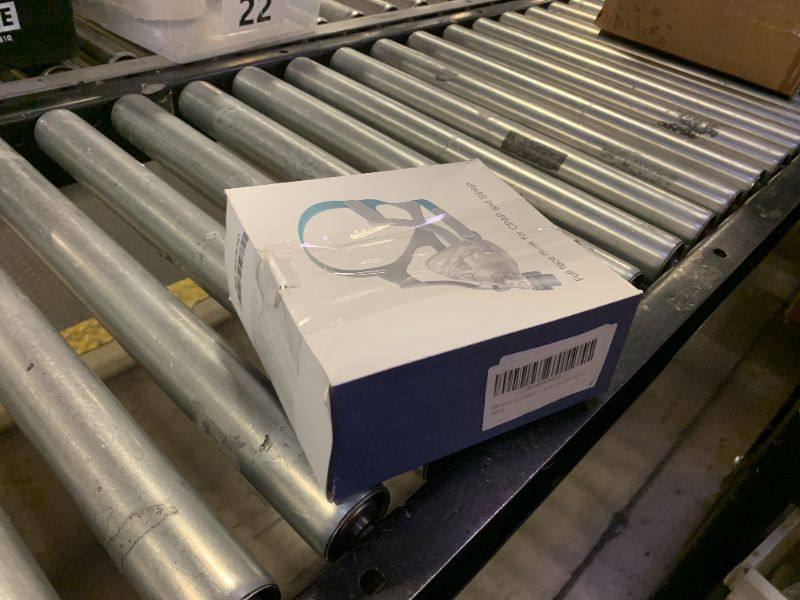 Photo 1 of TMS Comfort Series Nasal CPAP Mask Full Face - Reusable CPAP Supplies - Covers Nose and Mouth - Includes Headgear, Frame, Elbows and Full Face Mask Cushion