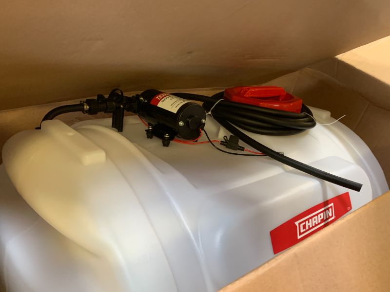 Photo 1 of Chapin International 98444 40-Gallon Agriculture/Farming Tank Sprayer with 2-Nozzle Boom and 2.5 GPM Pump, 40-gallons, 1-Pack