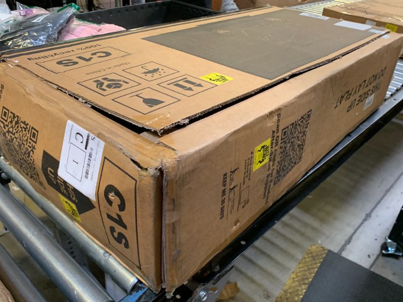 Photo 1 of Gyroor Adults Electric Scooter with Large Middle Basket, 550W Motor 18.6 MPH 20 Mile Distance, Foldable E-Scooter with seat for Pets & Cargo, C1S-FP9