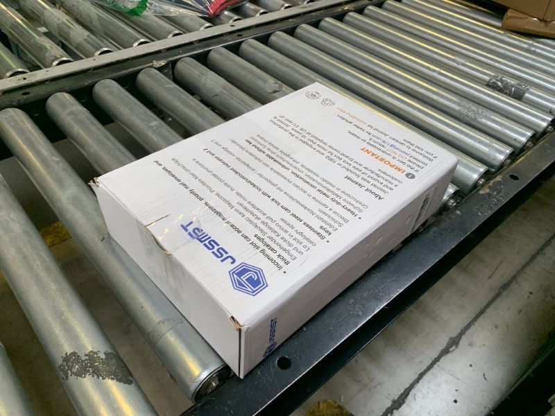 Photo 1 of Jssmst Mailboxes Wall Mount with Key Lock – Small Metal Mailboxes Horizontal, 12.4 x 8.3 x 3.05 Inch, Black New