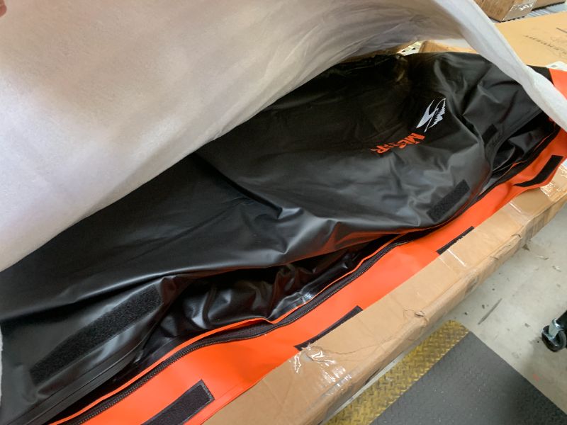 Photo 1 of MeeFar High Rail Trailer Folding Hitch Mount Cargo Carrier Basket 60" X 24" X 14"+Waterproof Cargo Bag 20 cu ft(59" 24" 24"), Capacity of 500 Lbs with Hitch Stabilizer, Net, Lock and Straps