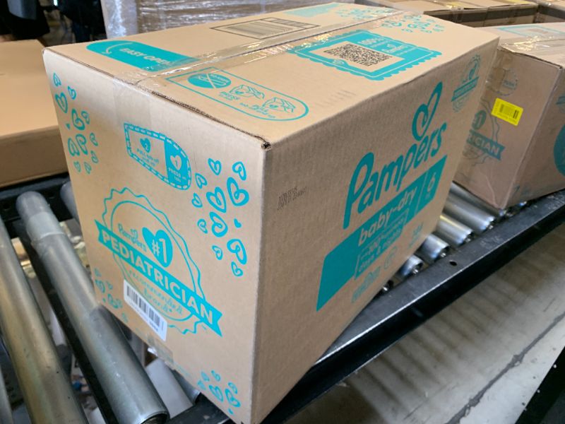 Photo 1 of Pampers Diapers - Baby Dry - Size 6, 144 Count, Absorbent Disposable Infant Diaper