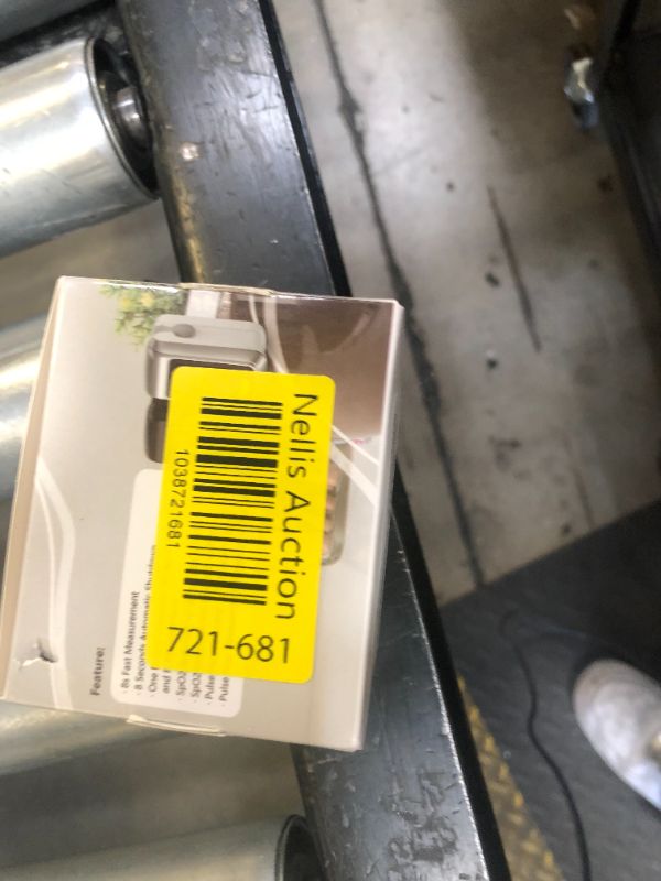 Photo 1 of Fingertip Pulse Oximeter Blood Oxygen Monitor Pulse Ox, Heart Rate and Fast Spo2 Reading Oxygen Meter with OLED Screen Included Batteries and Lanyard