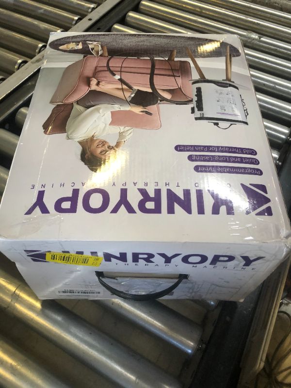 Photo 1 of Cold Therapy Machine with Programmable Timer, Portable Ice Machine for Knee After Surgery, Knee Replacement Recovery System, Cryotherapy Pain Relief w/Compression Pad for,Shoulder, Hip and Ankle