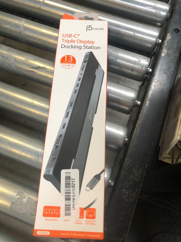 Photo 1 of J5CREATE Station d’Acceuil USB-C™ Triple Affichage