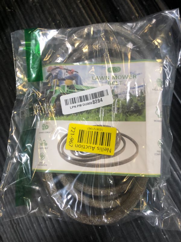 Photo 1 of 1/2" x 87" Lawn Mower Deck Belt Fits for Murray 037X89MA 37X89 715589 Scotts 710217 46" LT Rail Frame, Fits for John Deere GX21986 116 116H 130 170 180 190C