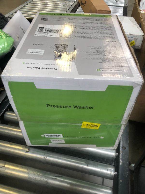 Photo 1 of Pressure Washer, 4800PSI 2.9 GPM Max Power Washer with Foam Cannon Electric Pressure Washer 56FT for Cars, Fences, Patios, Decks, Patios and Driveway Powerwasher