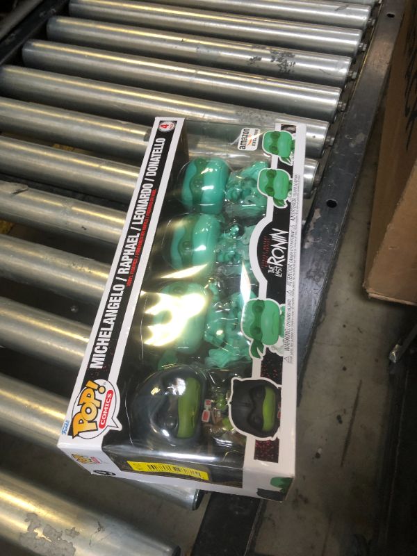 Photo 1 of Funko Pop Comics: Teenage Mutant Ninja Turtles (TMNT) The Last Ronin- Michelangelo - Brothers, 4-Pack - TMNT Comics - Amazon Exclusive - Collectable Vinyl Figure - Gift Idea - Official Merchandise