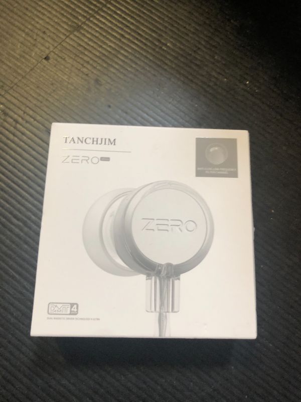 Photo 1 of TANCHJIM Zero Ultima in-Ear High Sound Quality Wired HiFi Round Hole Universal Earphone Wired Earphones Headphones Gaming IEM Earburds (3.5mm with Mic)