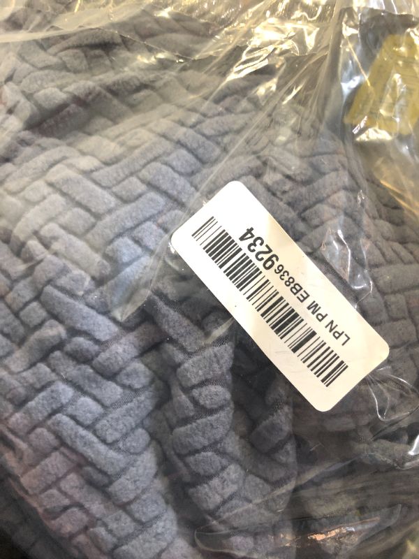 Photo 1 of Yoovat Magic Sofa Covers Magic Sofa Couch Covers 2024 New Wear-Resistant Universal Sofa Cover Stretch for Sectional Slipcovers (Texture-Gray Blue,Large Single Seat Cover)