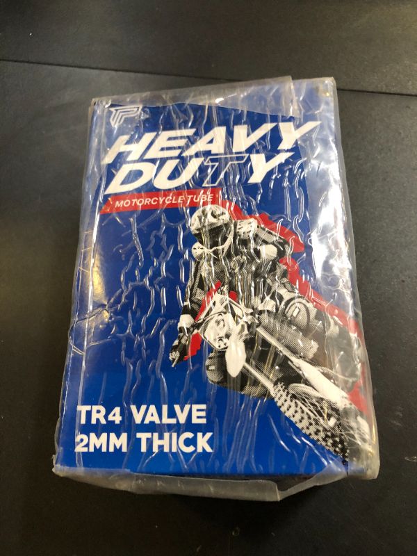 Photo 1 of PIVOTRAX 70/100-19 (2.75/3.00-19, 80/100-19) 19" Heavy Duty E-Bike Electric Dirt Bike Inner Tube - 2 mm Reinforced Thickness-TR4- Fits Most 3.00-19 MX Tires, Surron LightBee X, UltraBee, Talaria