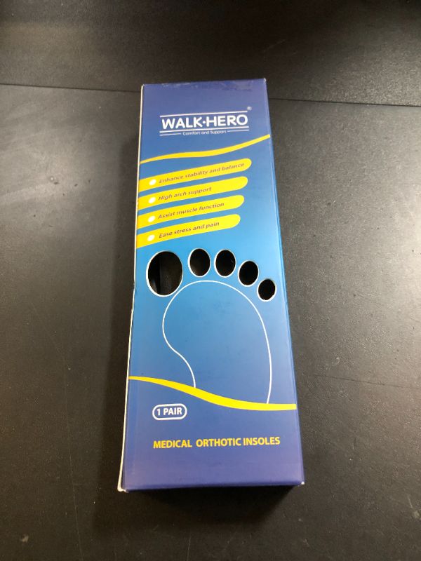 Photo 1 of Plantar Fasciitis Feet Insoles Arch Supports Orthotics Inserts Relieve Flat Feet, High Arch (Mens 7-7 1/2 | Womens 9-9 1/2)