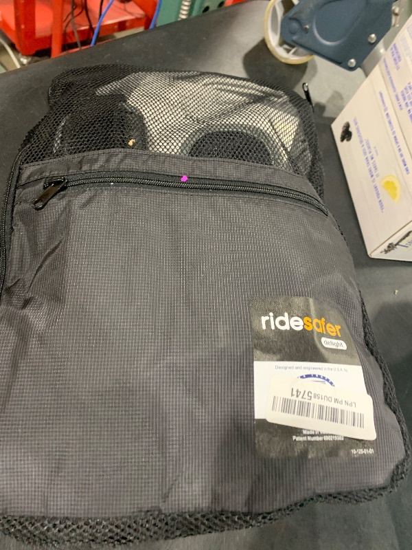 Photo 1 of RideSafer - Small Black, Lightweight, Compact, Portable Car Seat - Perfect for Travel and Everyday Child Safety