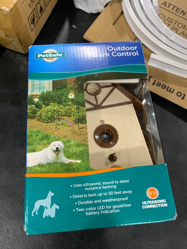 Photo 1 of PetSafe Outdoor Ultrasonic Bark Control - Viral on TikTok - No Barking Deterrent for All Dog Sizes - Up to 1/4 Acre Coverage - Weatherproof - Great for Backyards - Bird House Design