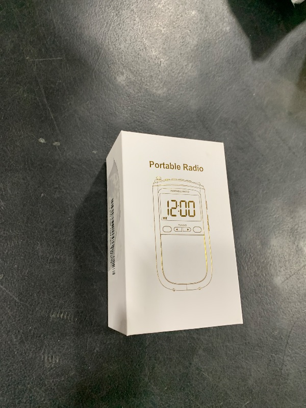 Photo 1 of AM FM Walkman Radio:900mAh Rechargeable Portable Transistor Pocket Radio with Best Reception Digital Tuning, LCD Screen,Stereo Earphone Jack, Sleep Timer and Alarm Clock for Jogging,Walking Grey