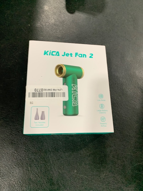 Photo 1 of KiCA Jetfan 2.0 Electric Air Duster for Computer/Keyboard/House Cleaning/Camera Lens/Camping/BBQ/Car/Barbershop/Hair Drying,100000RPM,Upgraded Nozzle/BatteryLife,Air Can Substitute Tool-Red