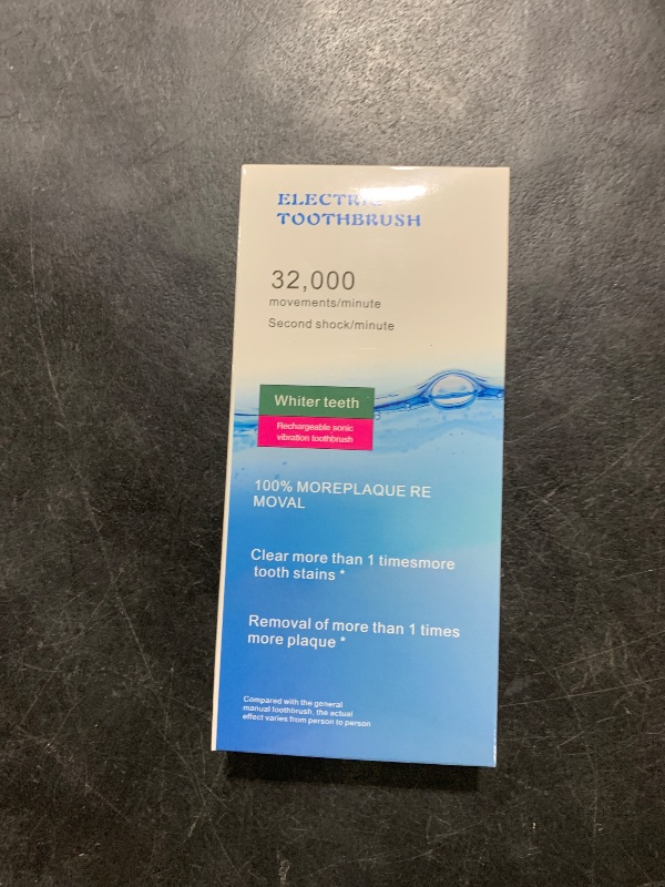 Photo 1 of ?????? RED-NI Sonic Electric Toothbrush, 4 Free Replacement Heads Included as Gifts Ideal for Adult Children and Couples Use USB Fast Charging Waterproof Toothbrush,Model: ET201 (Pink)