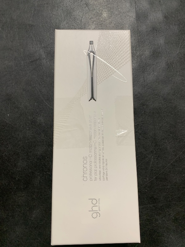 Photo 1 of ghd Chronos Styler ? 1" Hair Straightener, 3X Faster HD Motion-Responsive Styler for One Stroke High-Definition Results That Last 24hrs, 85% More Shine, 2X Less Frizz, No Heat Damage ? White