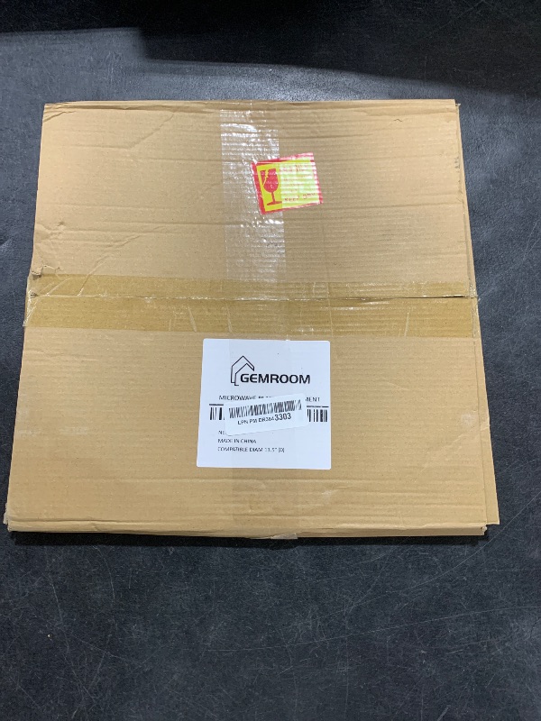 Photo 1 of Gemroom 13.5 Inch Microwave Glass Turntable Plate Compatible with WB39X10032 GE Microwave Plate, Frigidaire Microwave Plate 13.5 Inch 5304509621