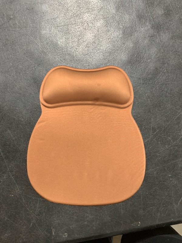 Photo 1 of MROCO Ergonomic Mouse Pad with Gel Wrist Rest, Comfortable Mousepad with Smooth Wrist Support Surface and Non-Slip PU Base for Pain Relief, Computer, Laptop, Office & Home, 9.4 x 8.1 in, Coffee Brown