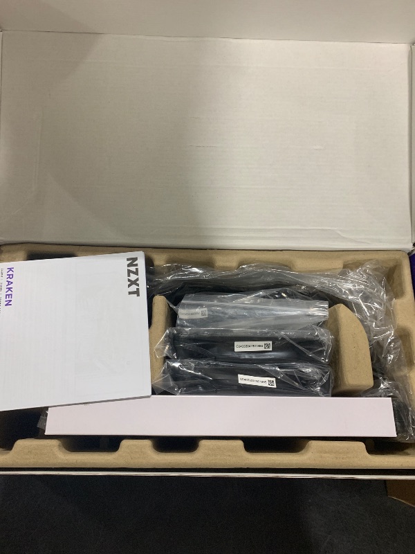 Photo 1 of NZXT 280mm AIO CPU Liquid Cooler with Customizable LCD Display, High-Performance Pump, F140P Fans - Black