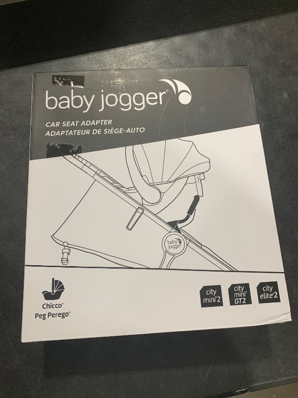 Photo 1 of Baby Jogger Chicco/Peg Perego Car Seat Adapters for City Mini 2 and City Mini GT2 Strollers, Black