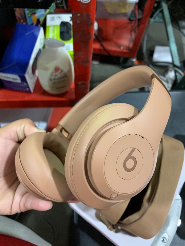 Photo 1 of Beats Studio Pro x Kim Kardashian – Bluetooth Noise Cancelling Headphones,Personalized Spatial Audio, USB-C Lossless Audio, Apple & Android Compatibility, Up to 40 Hours Battery Life - Dune