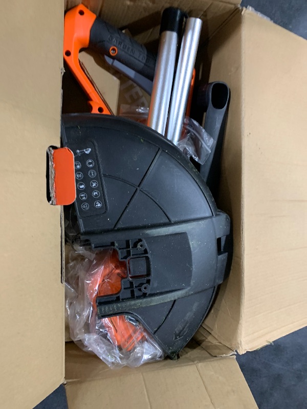 Photo 1 of VARSK 20V 12" Cordless String Trimmer, 2 in 1 Trimmer and Edger with Auto Line Feed, 2 X 2.0Ah Batteries/1 X Fast Charger/6 X Bonus Spools Included, for Lawn, Garden, Yard, etc