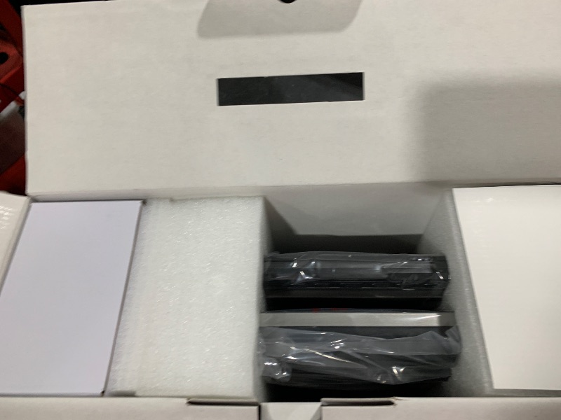 Photo 1 of WONNIE 12" Dual Car DVD Players Portable DVD Players for Car Headrest Play a Same or Two Different Movies with 5-Hour Rechargeable Battery, Mounting Brackets, All Region, Support USB/Sync TV