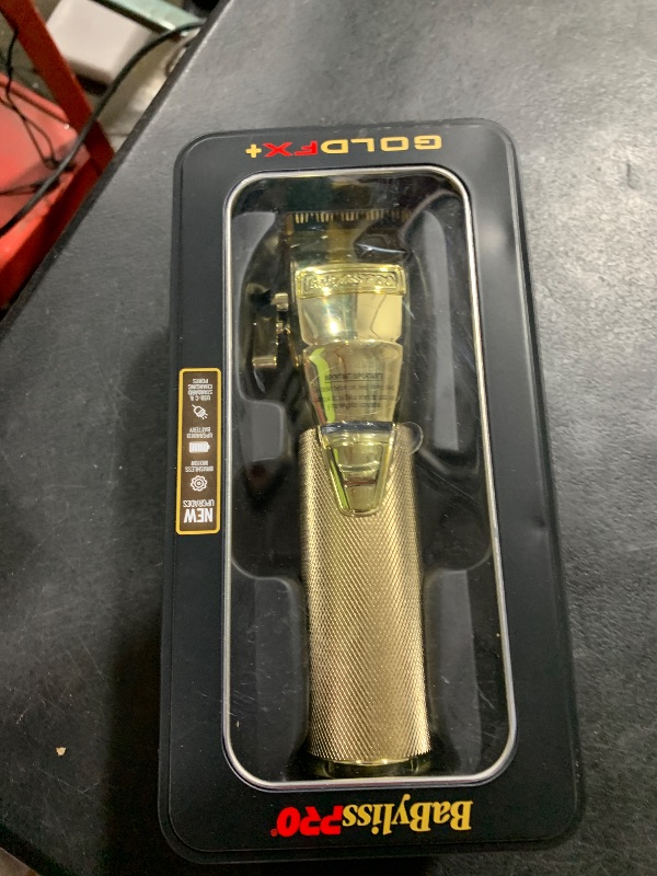 Photo 1 of BaBylissPRO GOLDFX+ All Metal Lithium Clipper