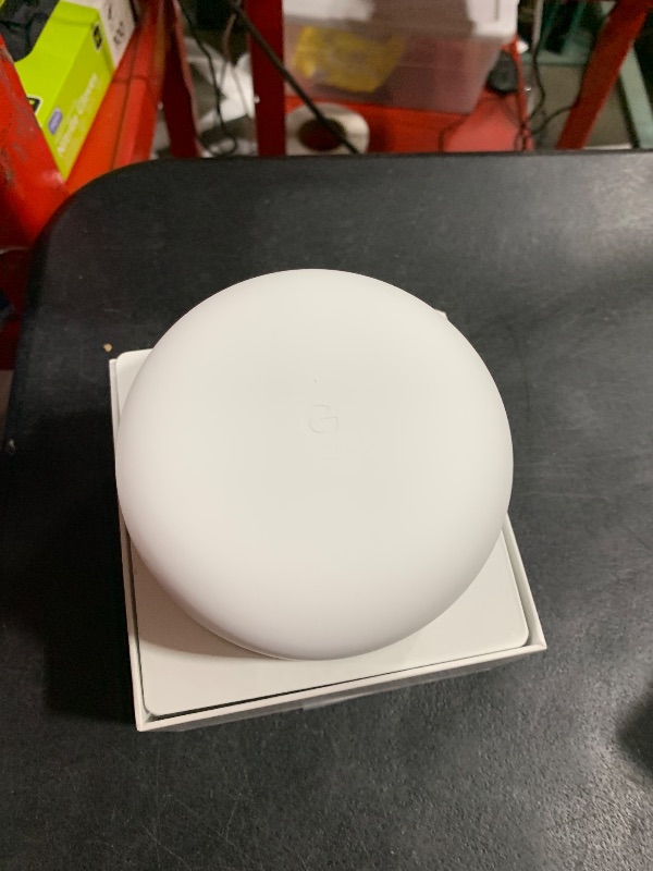 Photo 1 of Google Nest Wifi - AC2200 - Mesh WiFi System - Wifi Router - 2200 Sq Ft Coverage - 1 pack