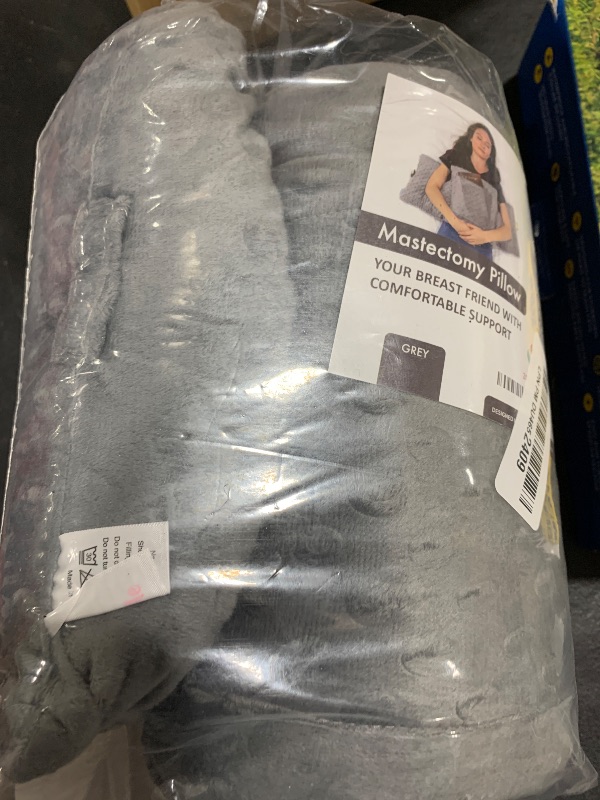 Photo 1 of Zomaple Mastectomy Pillow - Post Surgery Pillow, Mastectomy Recovery Must Haves, Breast for After Heart Surgery, Reduction & Augmentation Patients Sleeping, Recovery Seatbelt Protection-Surgery Gift