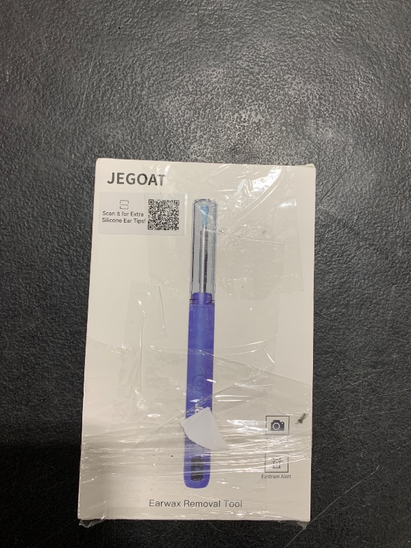 Photo 1 of JEGOAT Ear Wax Removal Tool Camera, Ear Cleaner with Camera, Ear Cleaning Kit 1296P HD Ear Scope, 6 LED Lights and 12 Ear Picks, Earwax Removal with Otoscope to Earify Earwax for iOS and Android