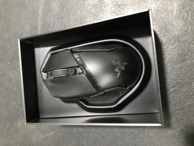 Photo 1 of Razer Basilisk V3 Pro Wireless Gaming Mouse: HyperScroll Tilt Wheel - 30K DPI Optical Sensor - Gen-3 Optical Switches - 13-Zone Chroma RGB - 13 Programmable Controls - 3 Connection Modes - Black