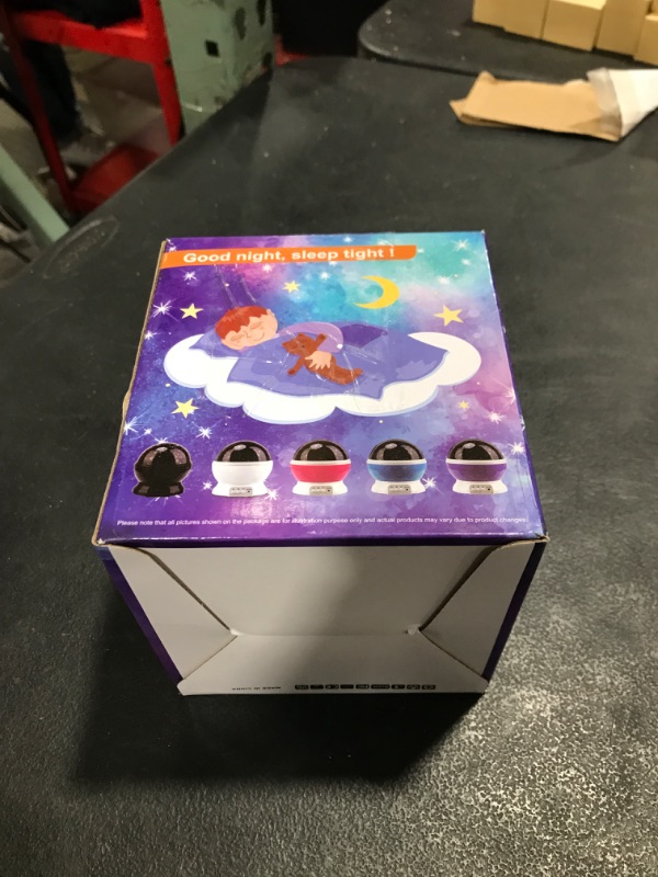 Photo 1 of MOKOQI Star Projector Night Lights for Kids, Birthday Gifts for 1-4-6-14 Year Old Girl Boy Kids Bedroom, Glow in The Dark Stars Moon for Child Asleep Peacefully