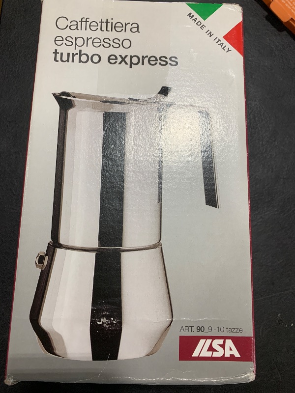 Photo 1 of Gary Valenti Stainless Steel 270ml Stovetop Espresso Maker