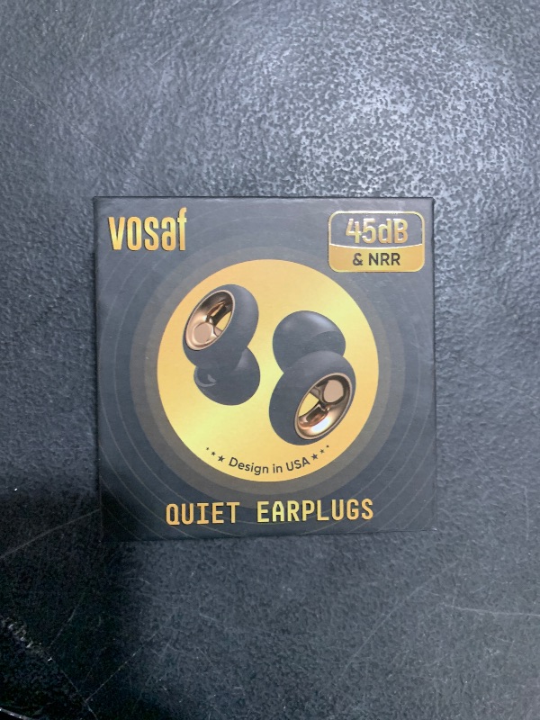 Photo 1 of Vosaf 32dB Quiet Ear Plugs for Sleeping Noise Cancelling, Reusable 8 Tips
