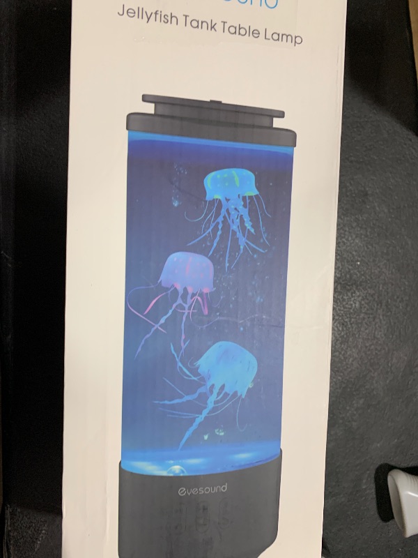 Photo 1 of Jellyfish Lamp Bluetooth Speaker, White Noise LED Jellyfish Aquarium Night Light, 7 Color Changing with 4 Lighting Modes, Mood Lamp for Home Office Sleep Relax, Gifts for Kids Teens Girls Boys Adults