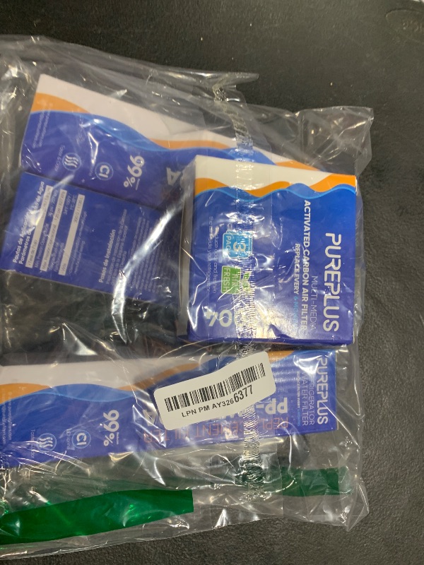 Photo 1 of PUREPLUS Replacement for ADQ73613401, LG® LT800P®, LT800PC, ADQ736134, ADQ73613402, LSXS26326S, LSXS26366S, LSXS26366D, LMXC23746S, 46-9490, Refrigerator Water Filter and LT120F® Air Filter, 3 Combo