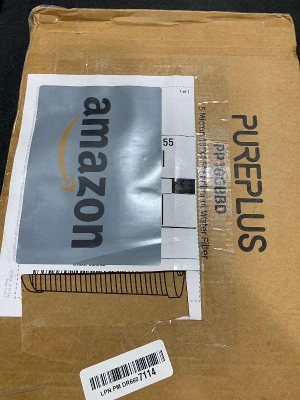Photo 1 of PUREPLUS AP810 Whole House Sediment Water Filter, Replacement Cartridge for 3M Aqua-Pure AP810, AP811, AP801, AP801-C, AP801T, AP801B, Whirlpool WHKF-GD25BB, WHKF-DWHBB, 5 Micron, 10"x4.5", 3 Pack