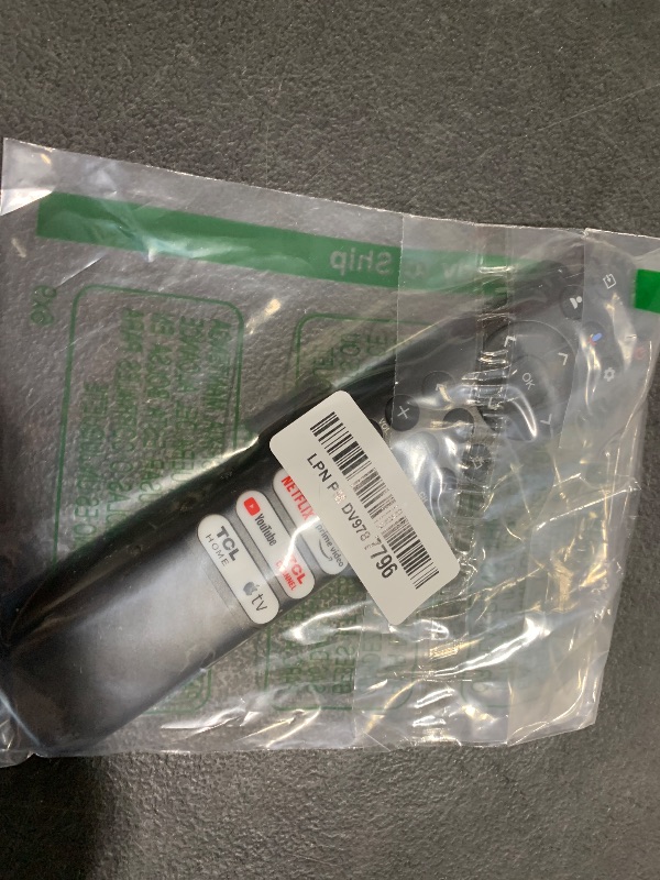 Photo 1 of Voice Remote Only for TCL-Google-TV-Remote-Control Replacement,RC813 Remote Compatible with TCL 4k QLED/UHD/QD-Mini LED Series Smart TVs(Not for Fire&Roku TVs)