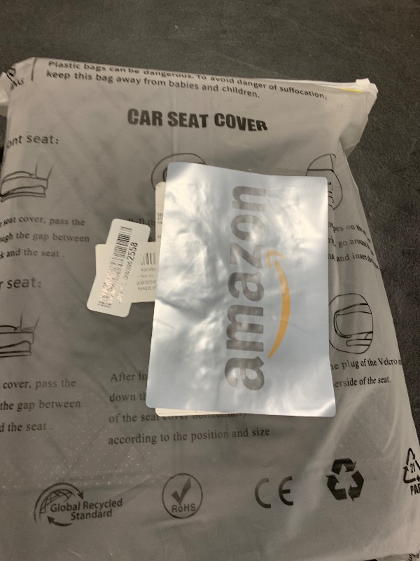 Photo 1 of 2 Pack Car Seat Cover for Front Car Seat Bottom,Premium PU Leather Seat Cushion Protector Upgraded Without Backrest with Storage Pocket,Full Wrapping Edge Works with Sedan SUV Pickup Minivan (Z BLACK)